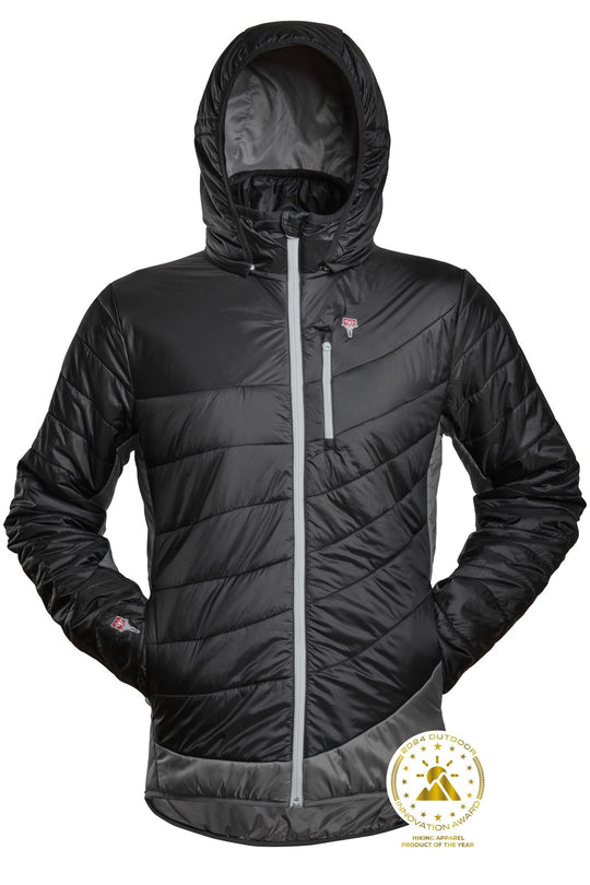 Refreshful SilkWool Jacket | Men´s | Black - Grey