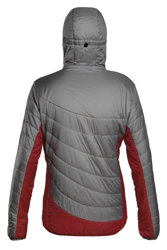 Refreshful Silkwool Jacke Herren Grau Rucken