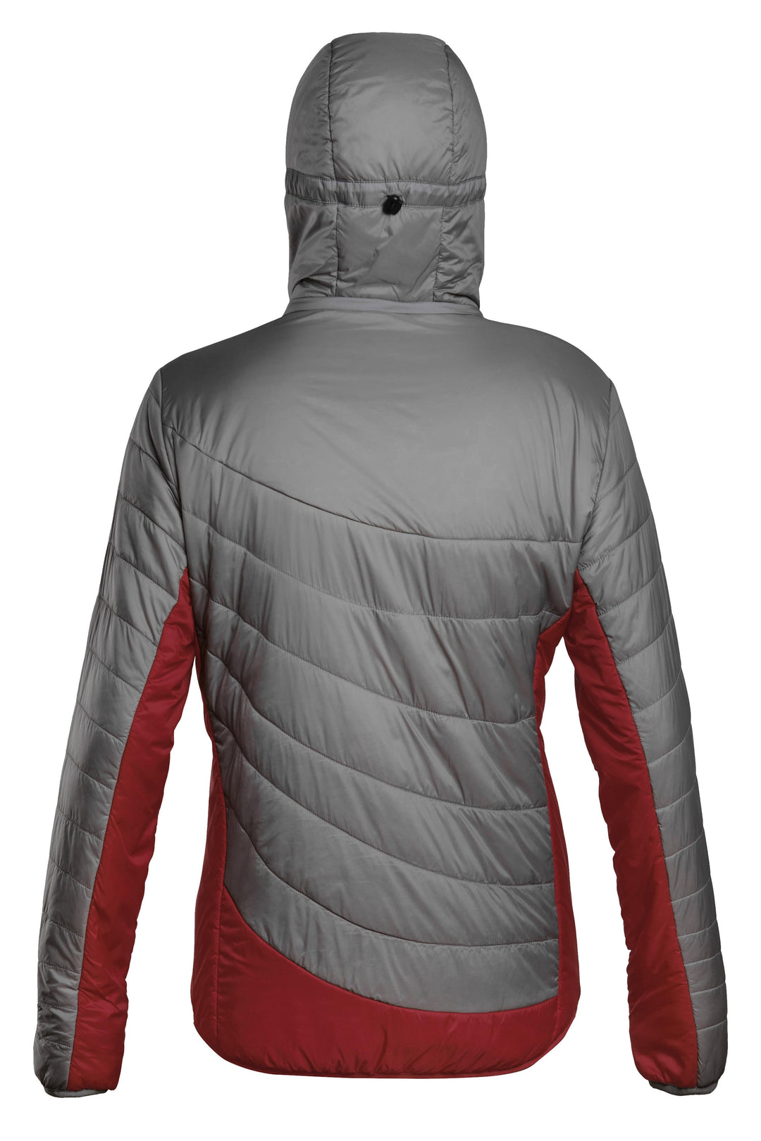 Refreshful Silkwool Jacke Herren Grau Rucken