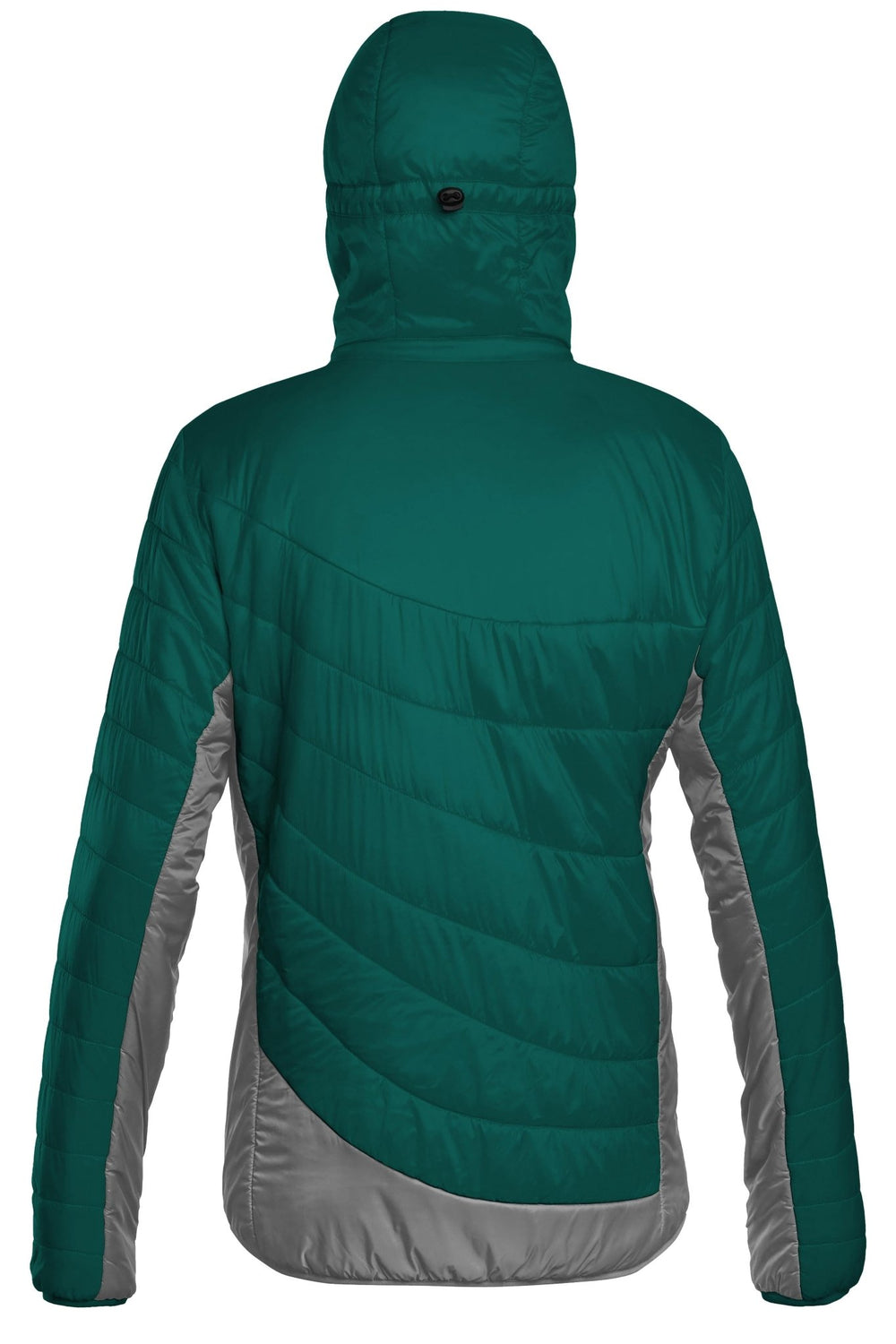 Refreshful Silkwool Jakce Herren Ocean Green - Grey Rucken