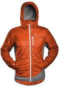 Refreshful SilkWool Jacket | Men´s | Tiger Orange - Grey
