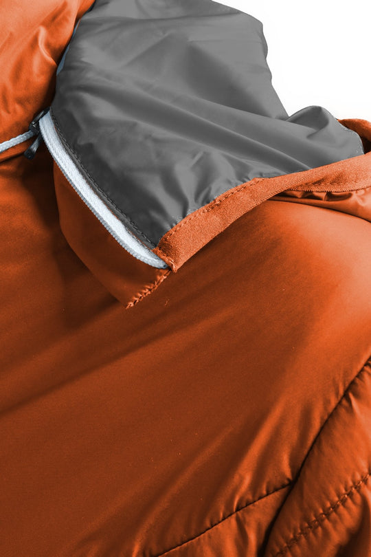 Refreshful SilkWool Jacket | Men´s | Tiger Orange - Grey
