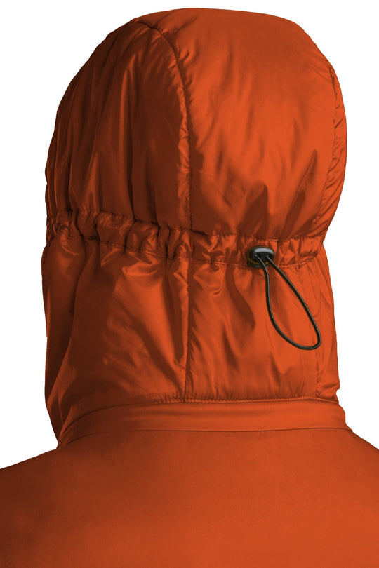Refreshful SilkWool Jacket | Men´s | Tiger Orange - Grey
