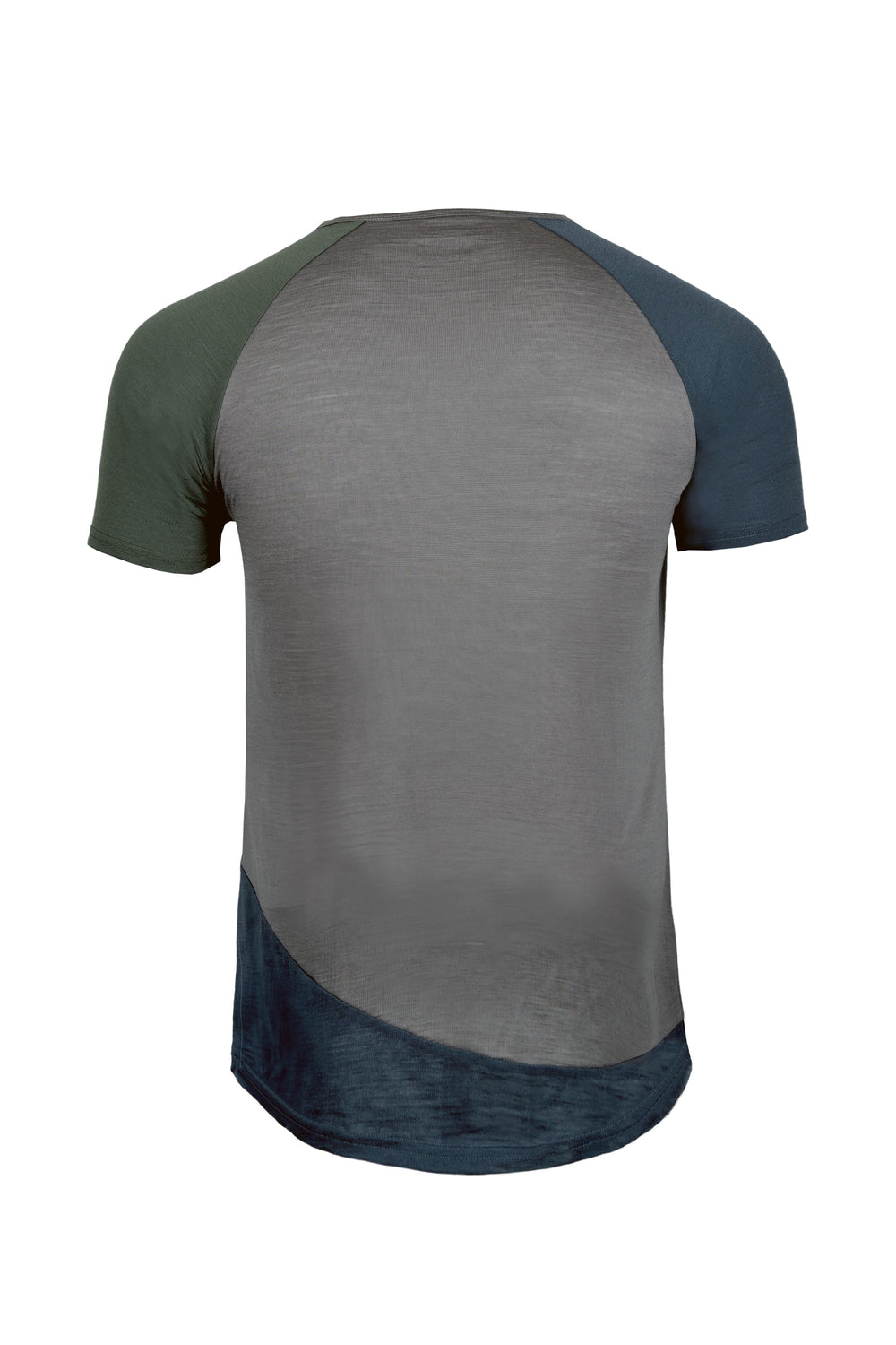 Woodwool t-shirt Mr Kirk Grau Rucken