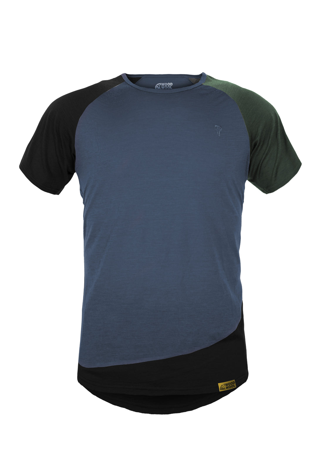 WoodWool T-Shirt Mr. Kirk | Ocean Cavern-Black