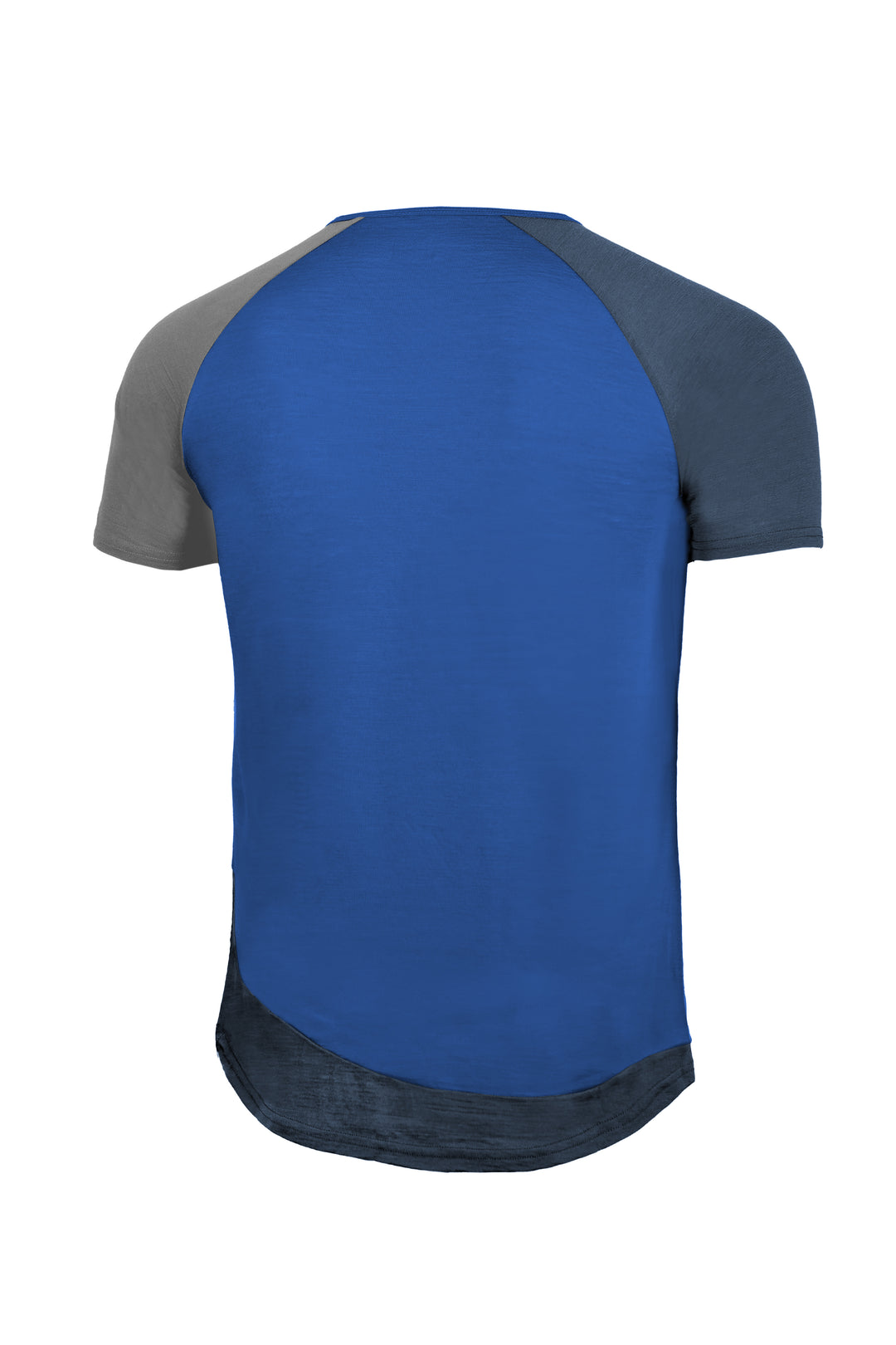 WoodWool T-Shirt Mr. Kirk | Skydiver Blue - Ocean Cavern