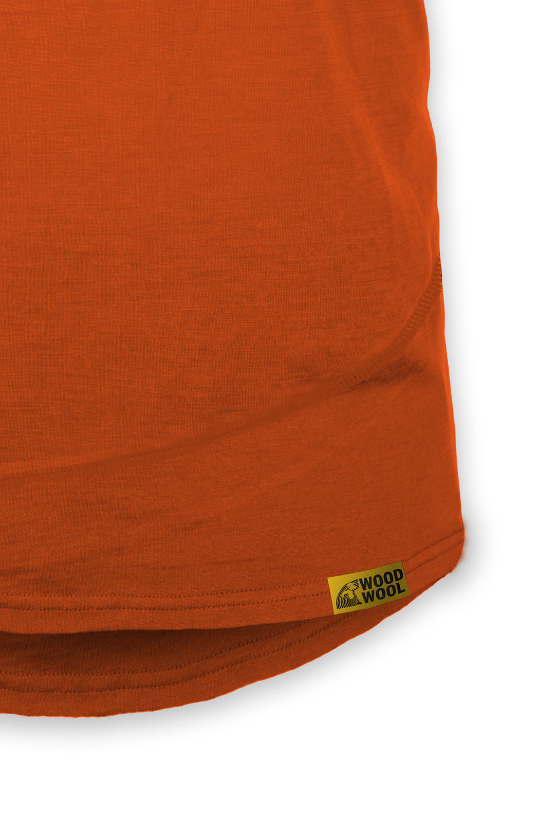 WoodWool T-Shirt Mr. Pike | Tiger Orange