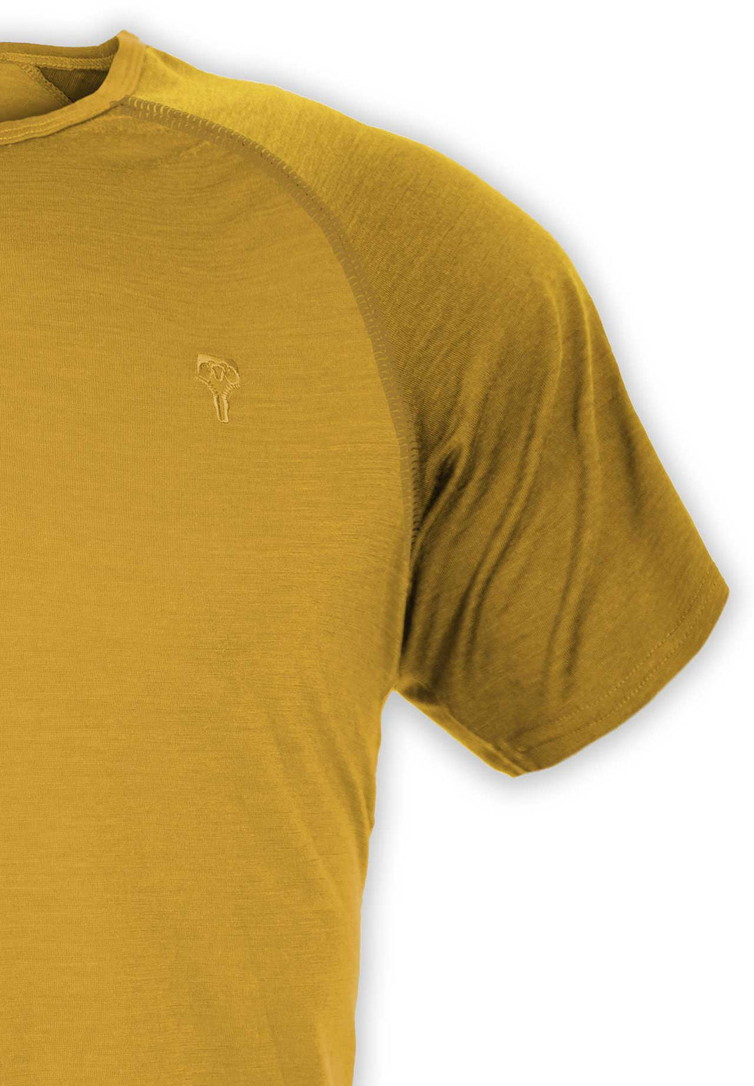 WoodWool T-Shirt Mr. Pike | Daisy Daze Yellow