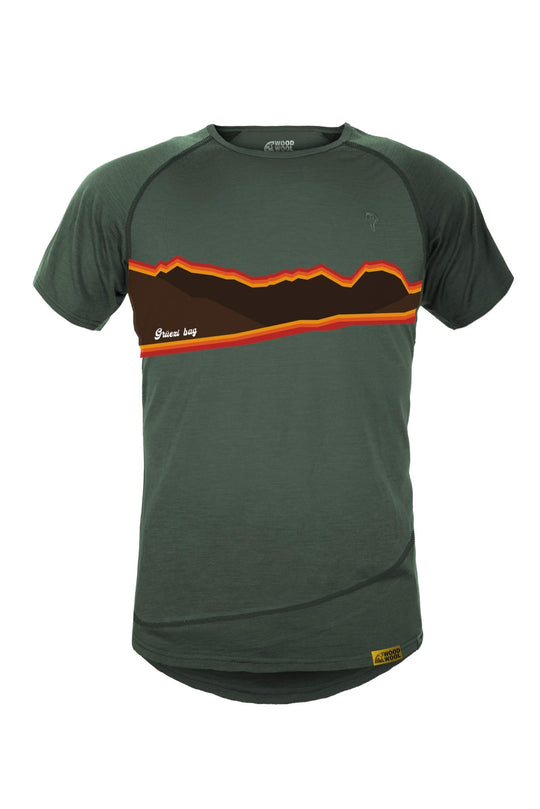 WoodWool T-Shirt Mr. McCoy | Bayberry Green