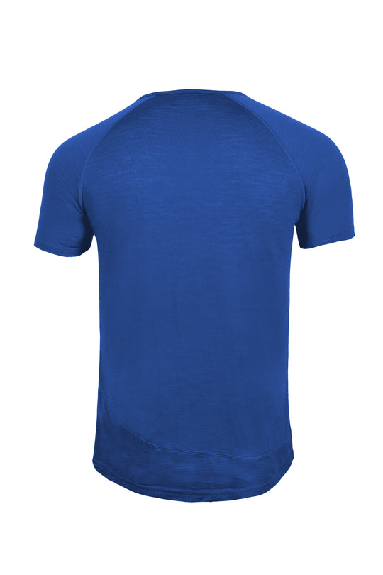 WoodWool T-Shirt Mr. McCoy | Skydiver Blue