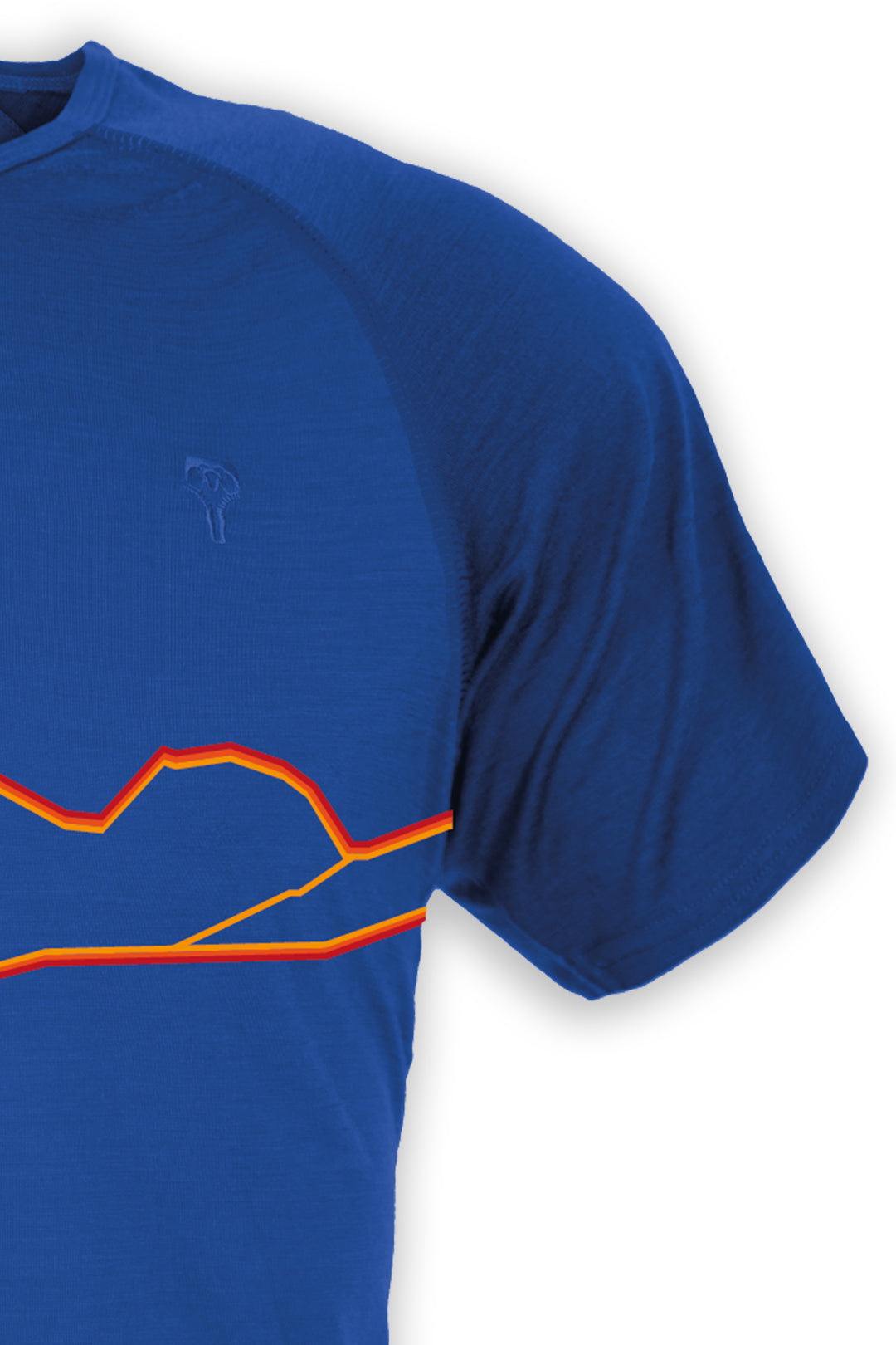 WoodWool T-Shirt Mr. McCoy | Skydiver Blue