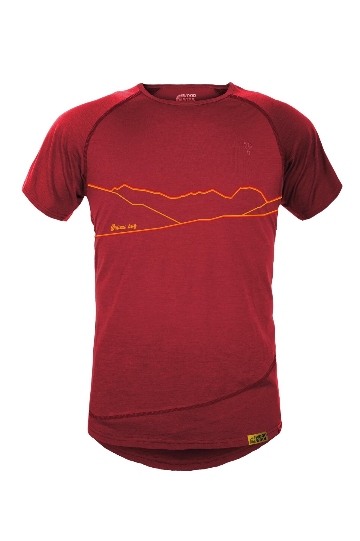 WoodWool T-Shirt Mr. McCoy | Fired Red Brick