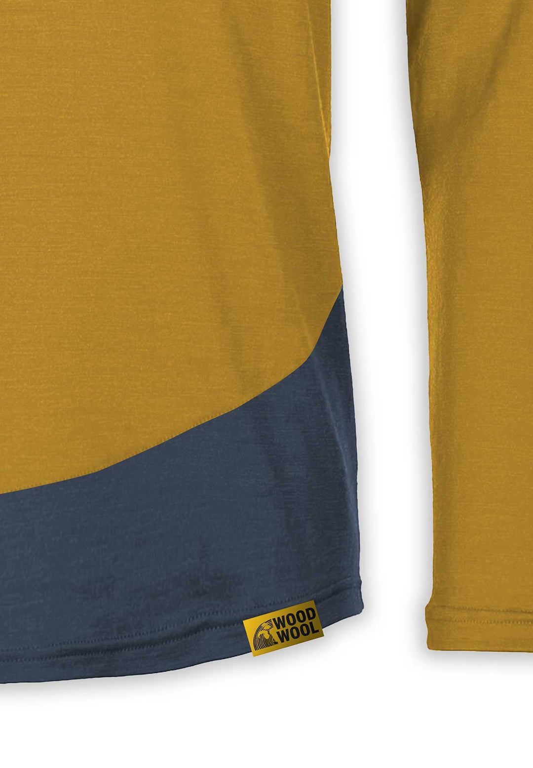 WoodWool Longsleeve Mr. Picard | Daisy Daze Yellow