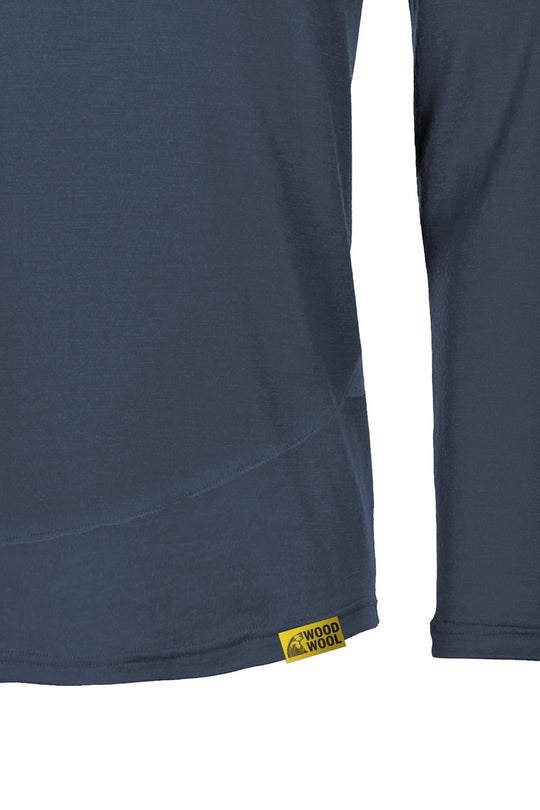 WoodWool Longsleeve Mr. Archer Ocean Cavern Logo