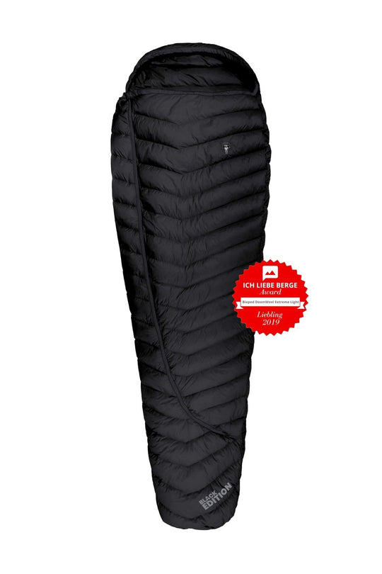 Gruezi bag DownWool Extreme light 2.0 Extra long Black edition Award