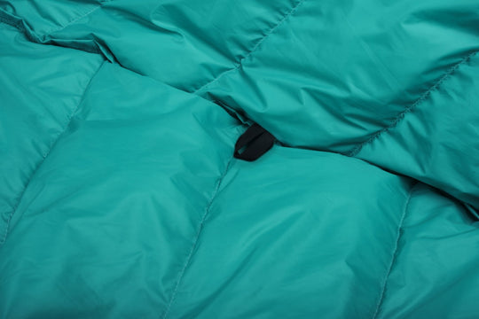 Leichter Sommerschlafsack DownWool Extreme light regular Featerschlaufen