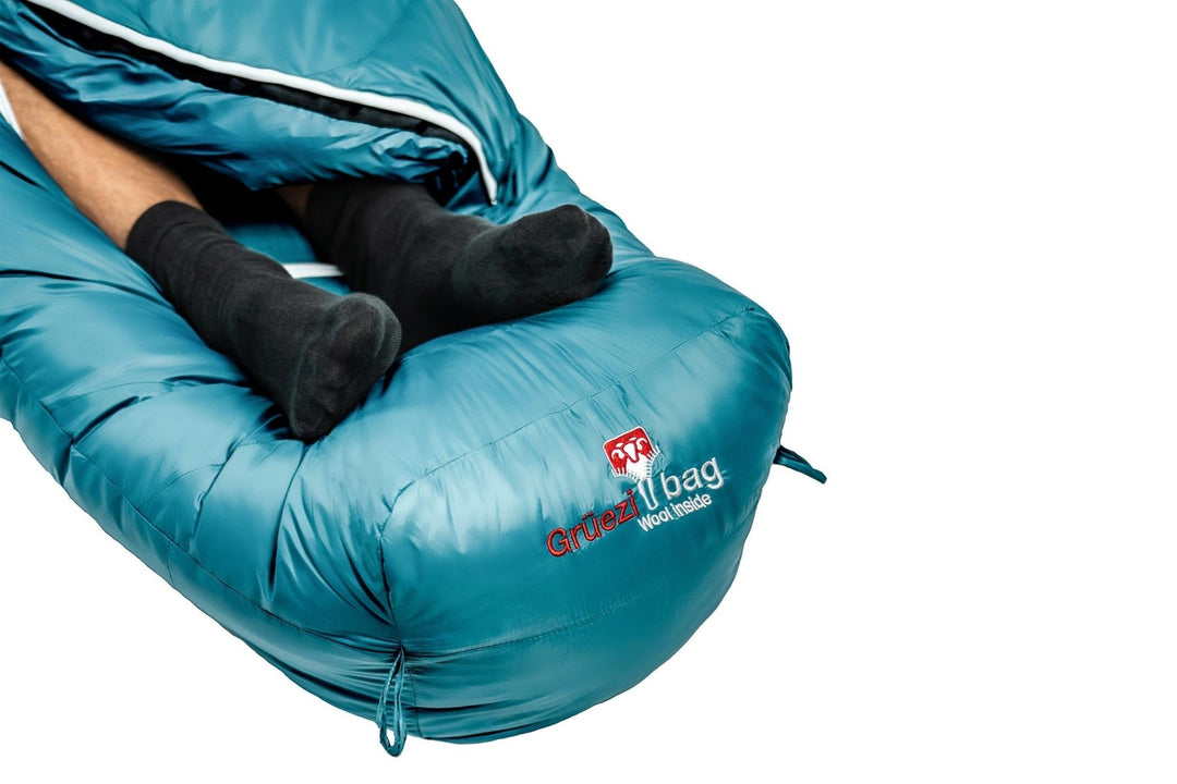 Gruezi bag DownWool Schlafsack Subzero 2.0 Regular Fußende
