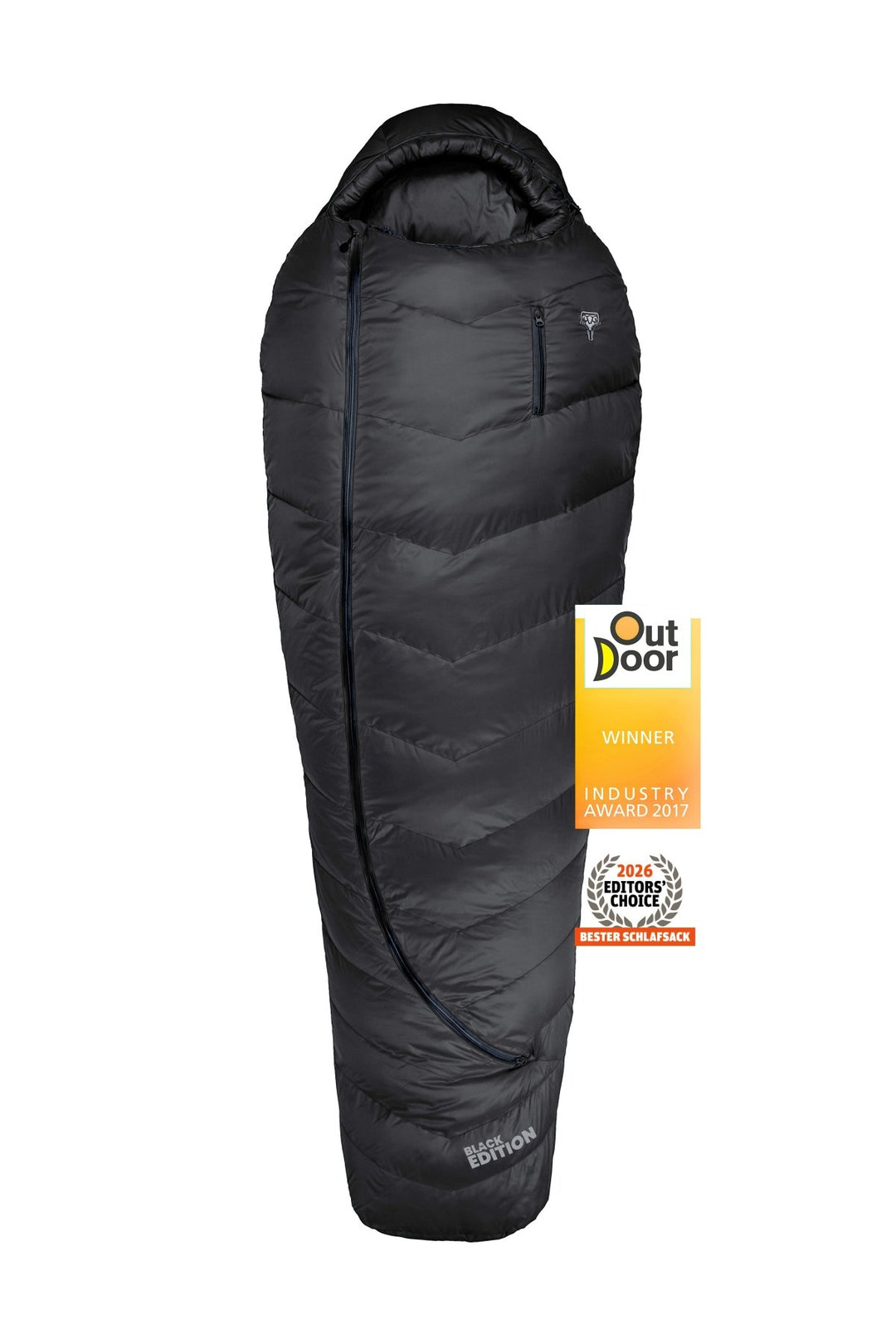 Gruezi bag schlafsack DownWool Subzero 2.0 Black edition Regular Award