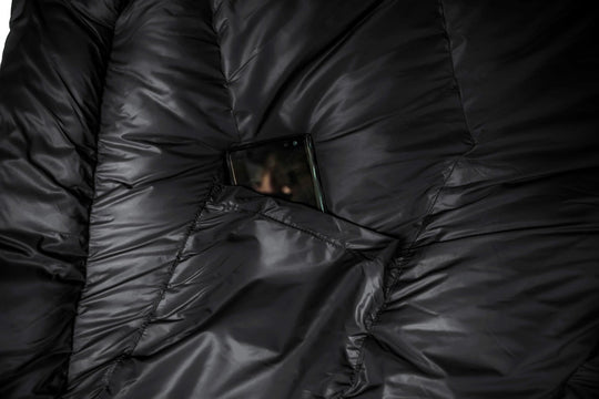 Gruezi bag schlafsack DownWool Subzero 2.0 Black edition Regular Innentasche