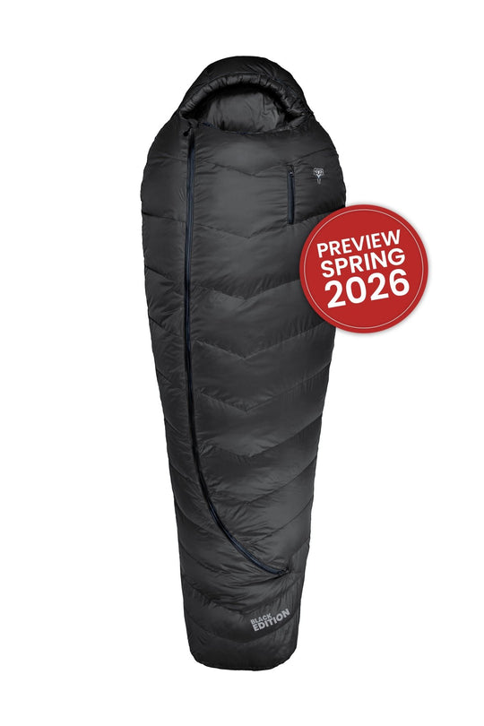 DownWool Subzero 2.0 Schlafsack Long | BLACK EDITION | -8 °C