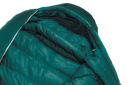 Gruezi bag Schlafsack DownWool Summer light 2.0 Regular Wärmekragen