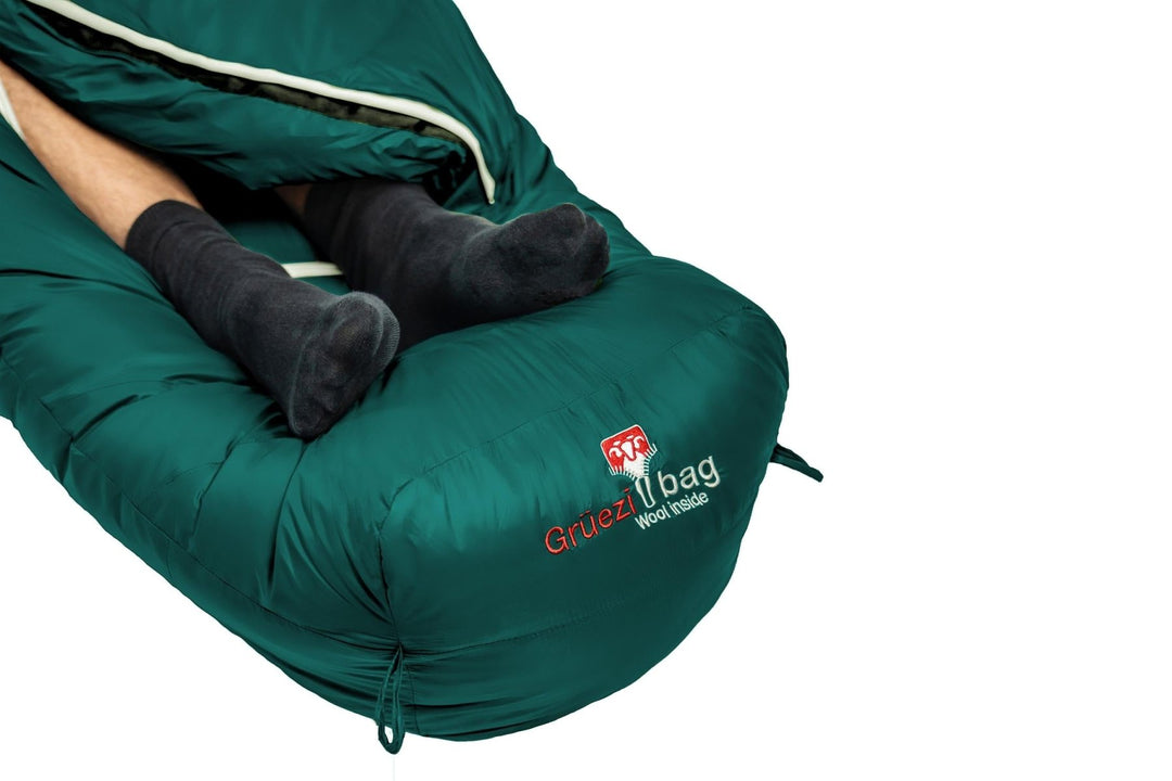 Gruezi bag Schlafsack DownWool Summer light 2.0 Regular Fußende