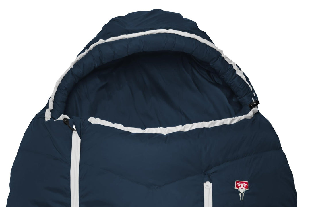 Gruezi bag Schlafsack DownWool Summer light 2.0 Long Kopfteil