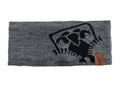 Merino-Headband Grüezi bag | Large Logo | Grey