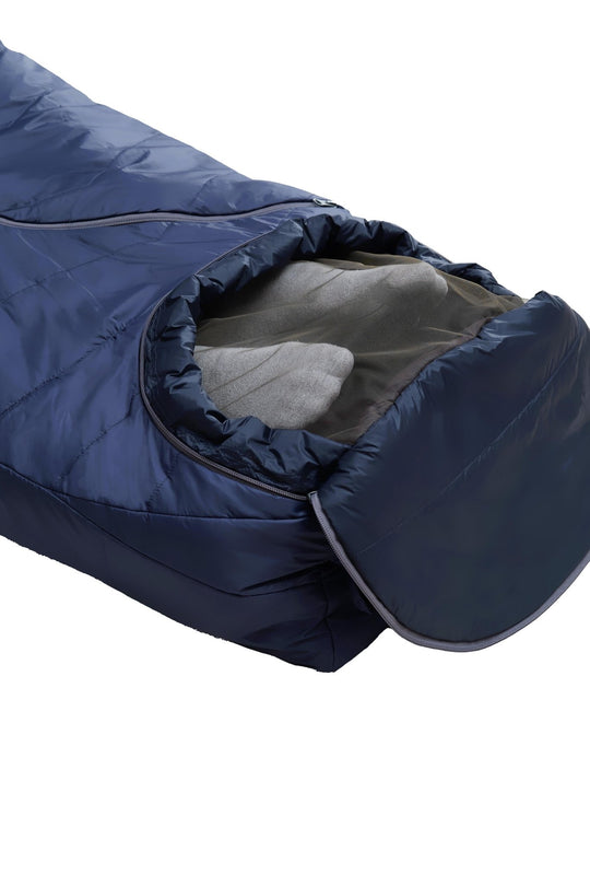 Biopod Wolle Zero XL | Night Blue Mumienschlafsack