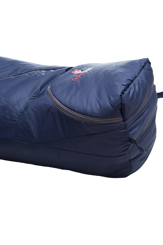 Biopod Wolle Zero XL | Night Blue Mumienschlafsack