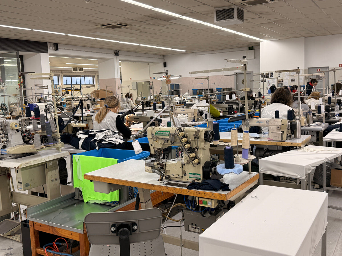 Einblick in die Textilproduktion für Grüezi bag in Portugal