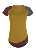 WoodWool T-Shirt Lady Lisl | Daisy Daze Yellow