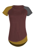 WoodWool T-Shirt Lady Lisl | Fired Red Brick