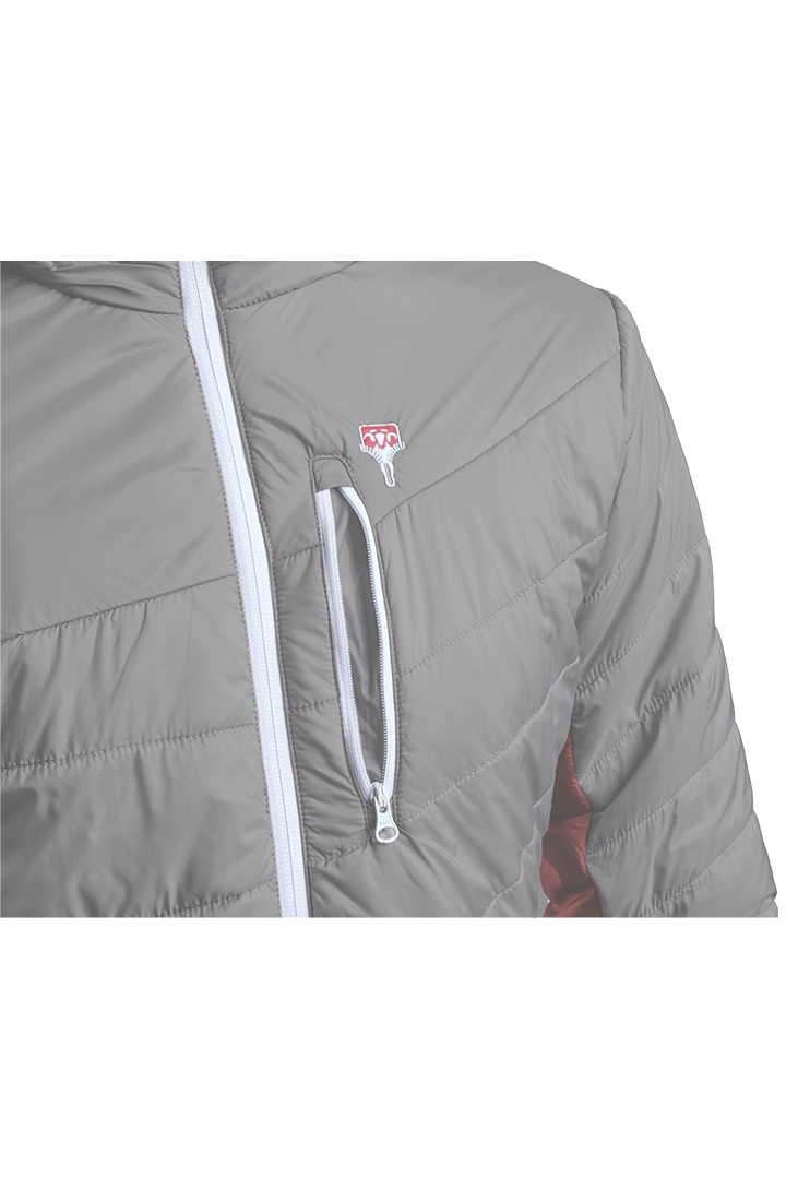 Refreshful SilkWool Jacket | Grey - Cherry W