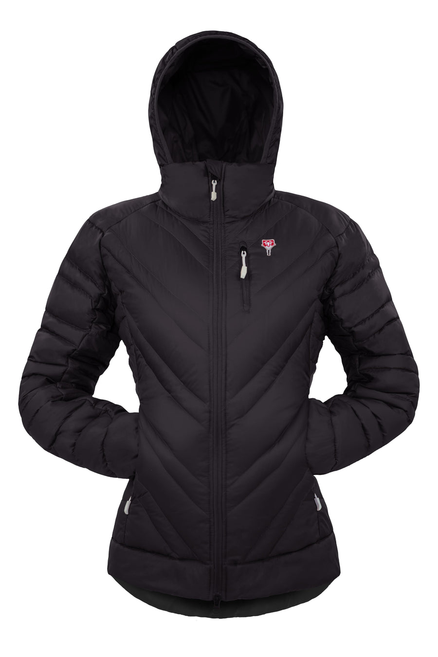 Grüezi bag Faithful DownWool Jacket W - V-Kammernkonstruktion