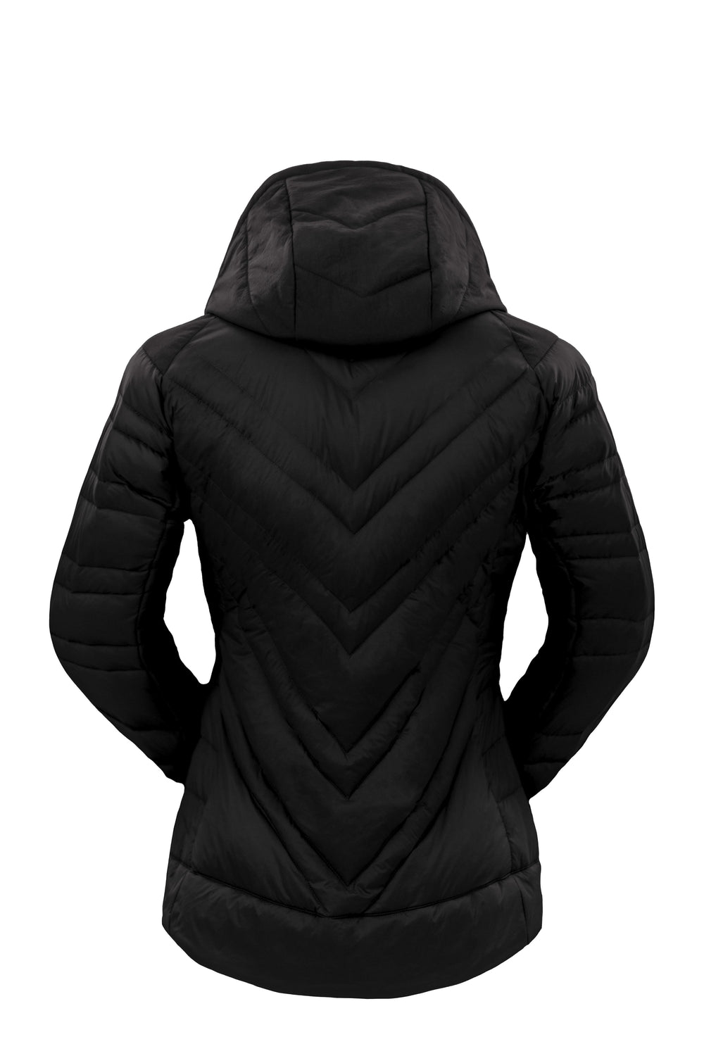 Grüezi bag Lightful DownWool Jacket W - Verlängerter Rücken