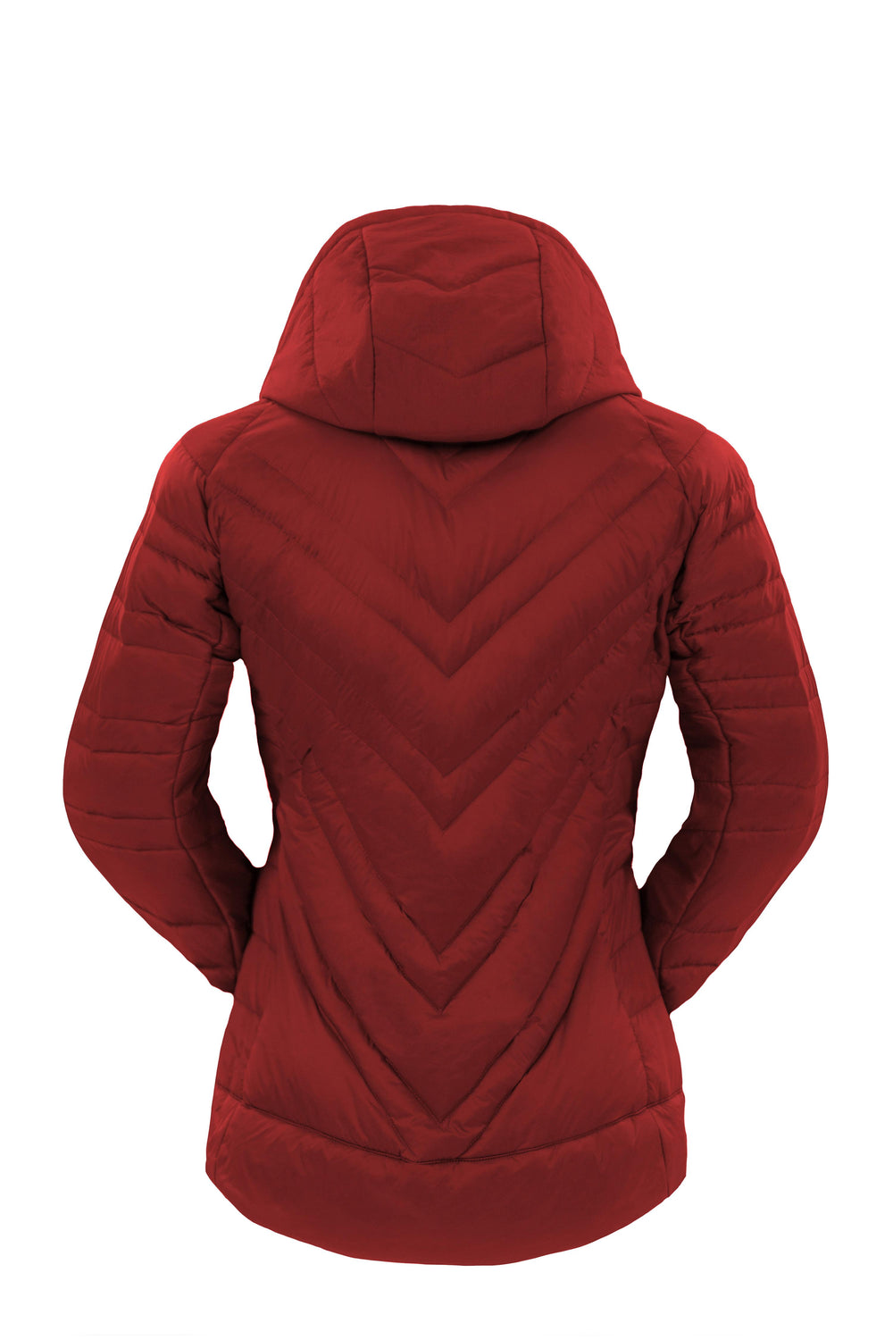 Grüezi bag Lightful DownWool Jacket W - Verlängerter Rücken