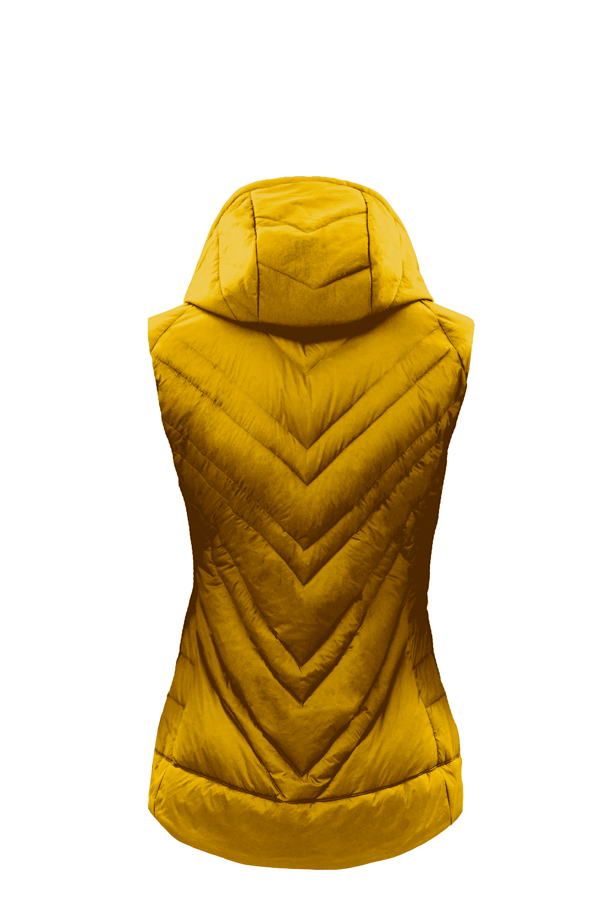 Grüezi bag Lightful DownWool Vest W - Verlängerter Rücken