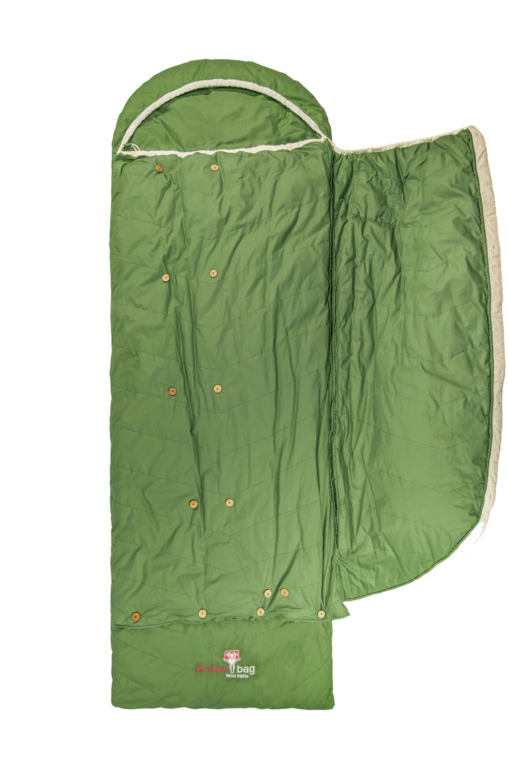 Grüezi bag Deckenschlafsack Biopod DownWool Nature