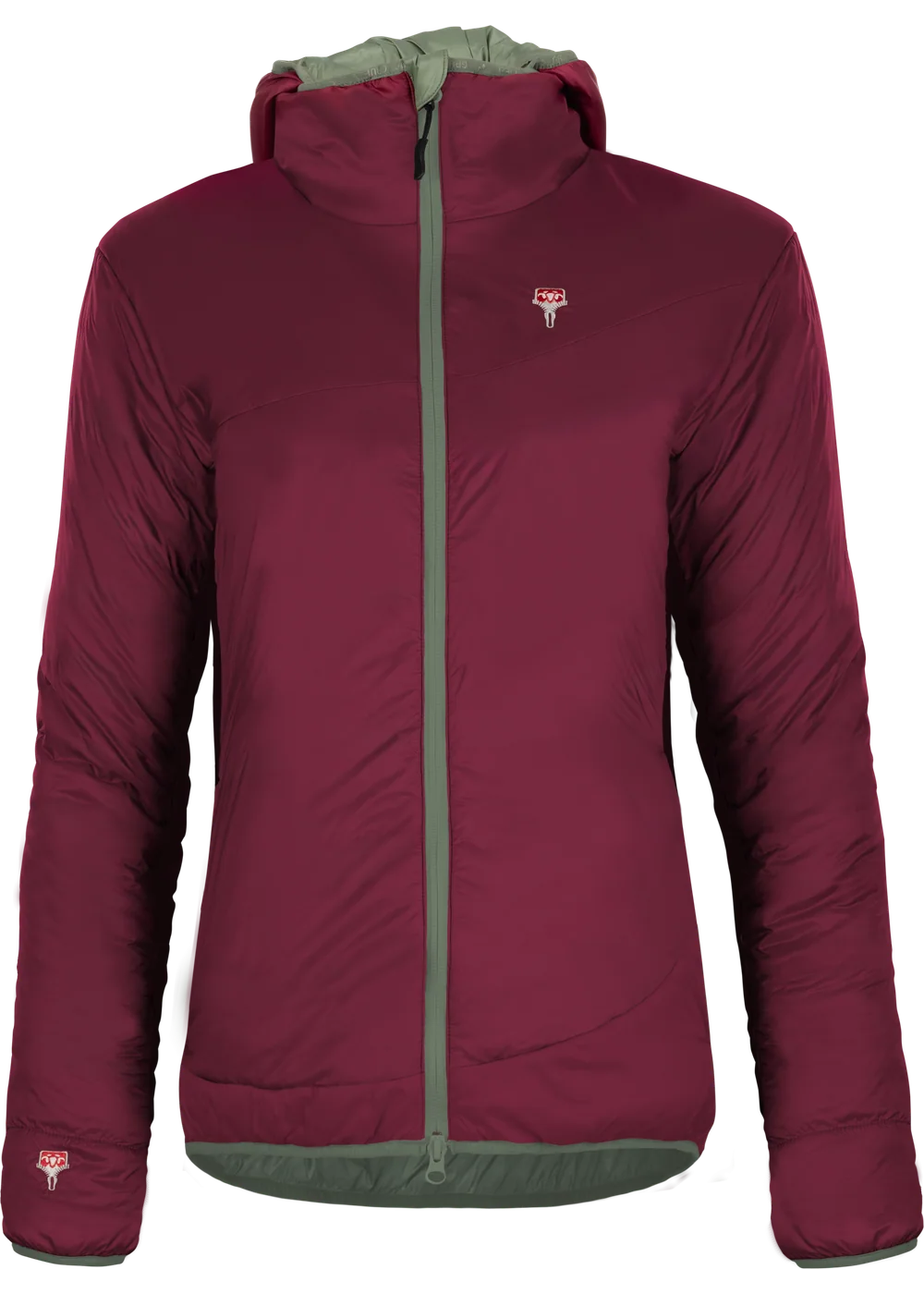 Refreshful Reverse Damen in Oil Green / Rumba Red · Rumba Red Seite